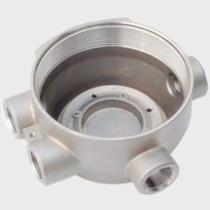 SS316L Lost Wax Valve Casting Parts Precision Machining Electrolytic Surface