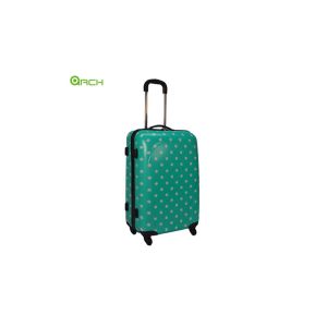 Adjustable Compression Straps Hard Sided Luggage Lightweight With Zippered Mesh