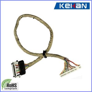Bronze Tin Plated Terminal LVDS 30 Pin Cable for Custom Electrical Needs in EU