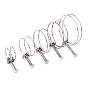 11mm 14mm Jointech Double Wire Single Ear Stepless Hose Clamps