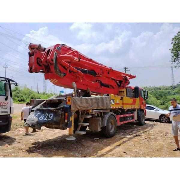 2021 SA Ny 39m Used Concrete Pump Truck Concrete Mixer Machine Heavy Equipment Truck Mounted Pump