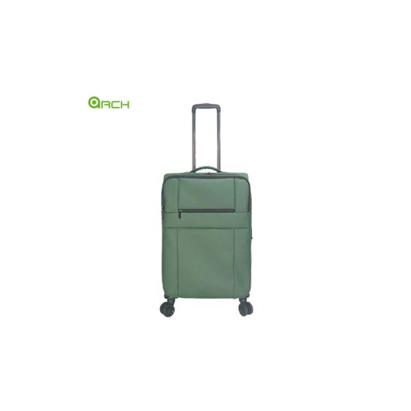 Buy Wholesale PU Travel Trolley Soft Sided Luggage with spinner wheels at wholesale prices