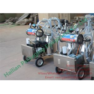 Low Noise Gasoline Mobile Milking Machine Farm Milking Equipment