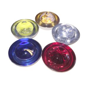 Highway Safety Glass Road Stud with ROHS Certified and Reflective Small Cat Eye