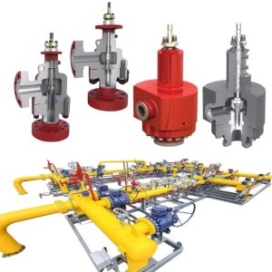 Flanged Control Valve Samson PN1.6~42MPa ANSI 150~2500LB With Conical Or O Ring Seat DN15~DN600