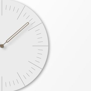 30cm Creative Wooden Wall Clock Round Unique Modern Wall Clocks