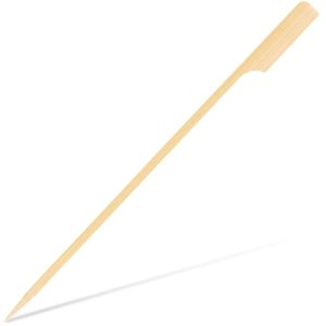 Eco Friendly Disposable BBQ Bamboo Food Picks Skewers 12 Inch