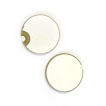 Buy Diameter 25mm Piezoelectric Disc , 2Mhz Round Piezoelectric Ceramic Plate at wholesale prices
