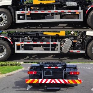 18ton Diesel Waste Management Dump Truck Strong Highly Efficient