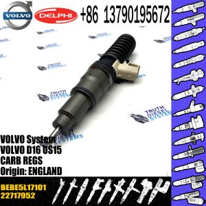 22717952 Engine Parts Common Rail Diesel Fuel Injector BEBE5L17101