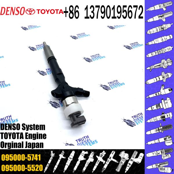 Common Rail Engine Accessories Diesel Injector 23670-30120 095000-5891 095000-5741