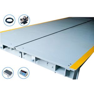 Electronic Surface Mounted Weighbridge , 100 Ton Lorry Weighing Scales