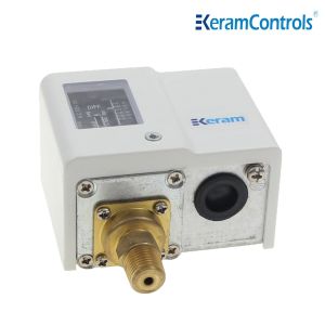 24V Adjustable Pressure Switches 64A Air Or Liquid