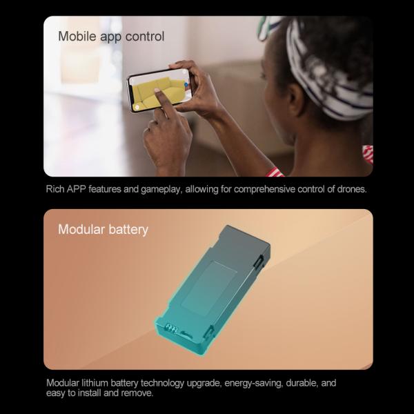 2.4G Frequency K12 Max Drone Wifi FPV RC Drones with Remote Control Video Quadcopter Toy and Three Pro 4K HD Camera