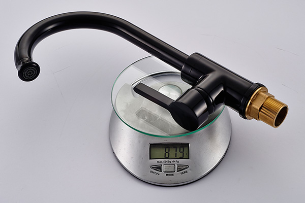 Modern Fancy Design Black Kitchen Faucets ROVATE Low Lead Single Level