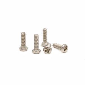 Custom Stainless Steel Cross Pan Head Screws Precision Mechanical Screws