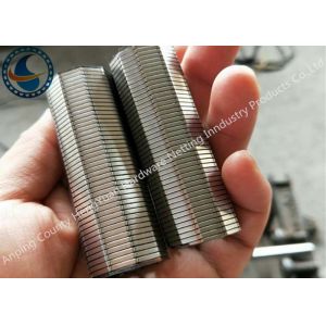 Welded Stainless Steel Wedge Wire Screen Pipe Outer Diameter 25mm