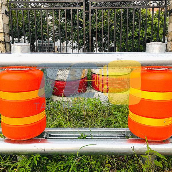 Anti Shock Diameter 370mm Spacing 0.5m Safety Roller Barrier 5