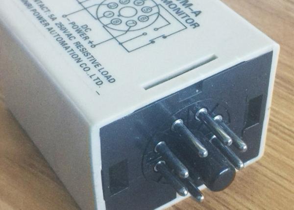 Electrical DC Voltage Control Relay Adjustable Over And Undervoltage Threshold