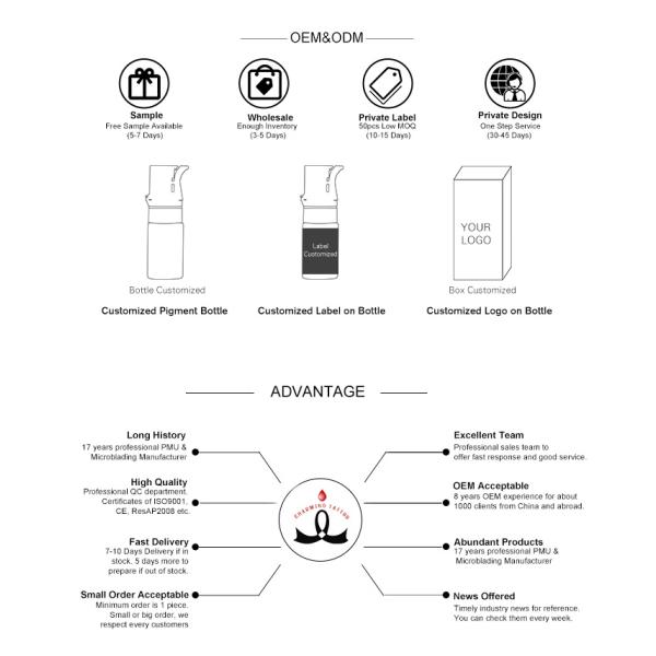 Wholesale Price Eyebrow Microblading Pen 2 head Tattoo Pen for Permanent Makeup Pen Tebori Pen Eyebrow Tattoo