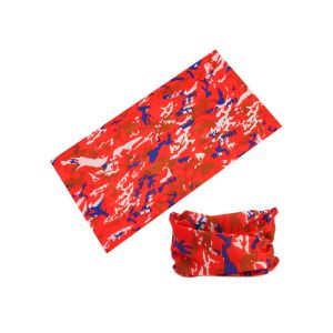 Ladies / Girl Outdoor Fishing Neck Scarf Red Light Weight Soft Touch UV