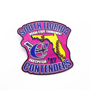 Promotional Personalised Pin Badges , Custom Made Enamel Pins With Epoxy