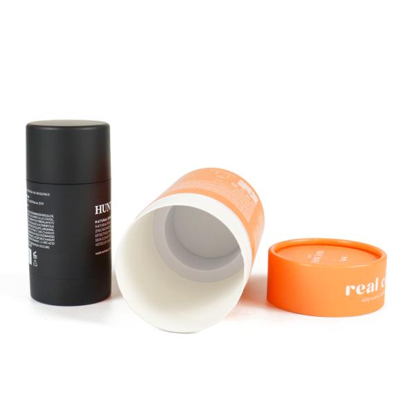 Buy Paper Composite Cans Customized Round Macaroons Cylinder Packaging Paper Box for Craft Matte Empty Lipgloss Tubes with Box at wholesale prices