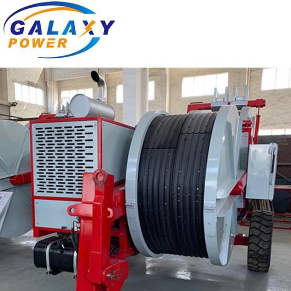 Buy 2x40KN High Tensioner 1500mm Bull-wheel Diameter Transmission Line Equipment at wholesale prices