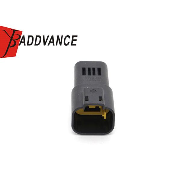 Buy 2356631-1 4 Pin Tyco AMP Connectors Black Male Sealed Electrical Plastic Connector at wholesale prices