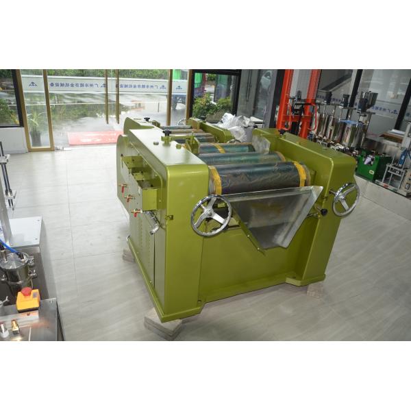 Buy S150 Green Lipstick Material Three-Roller Miller Lipstick Production Line AC Motor type at wholesale prices