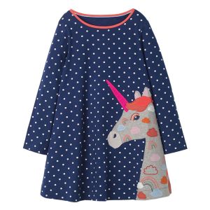Girls Princess Cotton Embroidery Dress Children'S Dress Clothing
