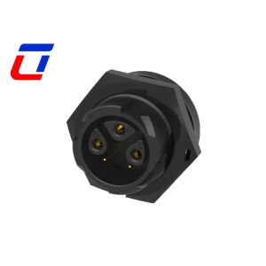 15A Power 5A Signal M19 Wire To Board Multi Pin Connectors Waterproof With Push