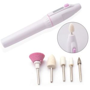 portable electric nail drill power by 2 AA Battery