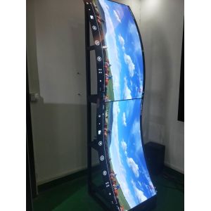3mm Thickness 400cd/m2 1920x1080 Floor Stand OLED Screen