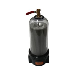 Sweeper Truck Water Filter Assembly + Aluminum Alloy Base + Stainless Steel Filter Element + Efficiently Filters Stains