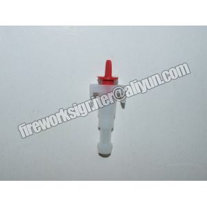 Plastic Tube Fireworks Fuse Connector For Igniter