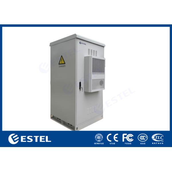 IP55 19 Inch Rack Outdoor Telecom Cabinet One Compartment Two Doors Weatherproof