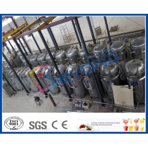 SUS304 / SUS316L Stainless Steel Extraction Tank With Dimple Pad Jacket