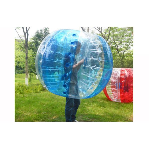 PVC / TPU Kids Inflatable Bouncer Bumper Bubble Ball Zorbing 0.8mm For Family RXK-00103