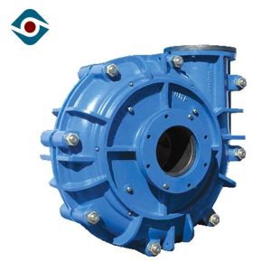 Blue High Pressure Heavy Duty Slurry Pump , Non Clogging Industrial Sludge Pump