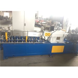 Water Strand Plastic Pelletizing Machine For PPS + Glass Fiber 39.6mm Barrel