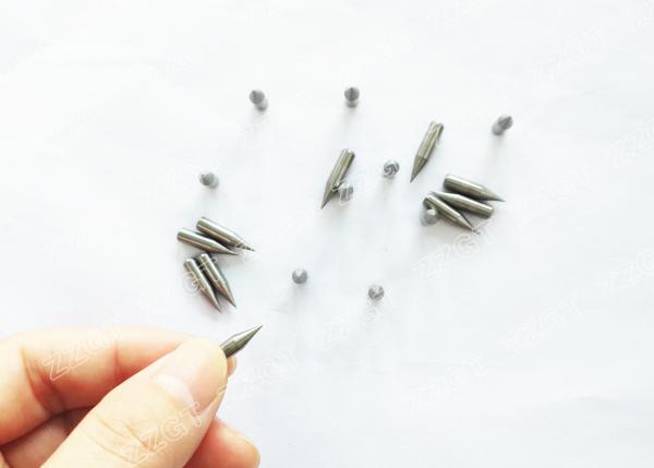 Buy 0.8Ra Surface Finish Tungsten Steel Pins With 30° Sharp Corner For Glass Write at wholesale prices