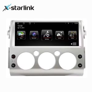 Apple Carplay Android 13 Car Multimedia GPS Radio AM FM For Toyota FJ Cruiser