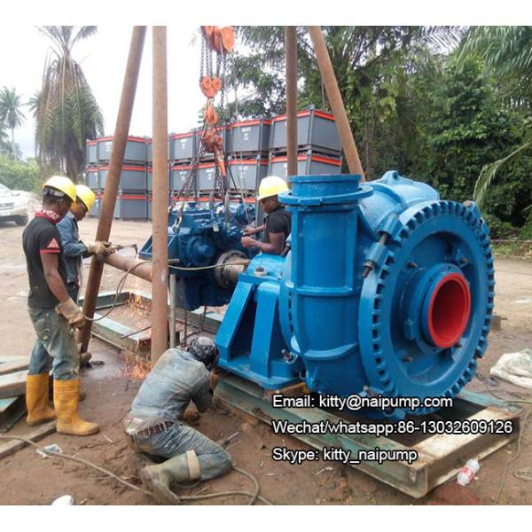 Naipu Pump Factory 12 inch High Chrome Alloy A05 Sand Gravel Pump