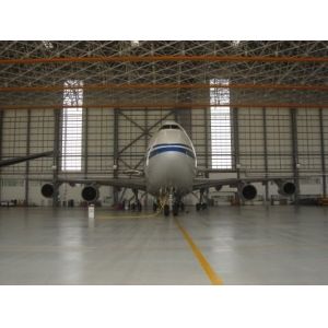 Q235 Q345 Frame Prefab Steel Airplane Hangars