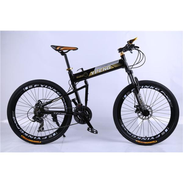 High quality OEM 36 spoke wheel 21 speed 40mm rim black aluminium alloy folding hummer mountain bicicletas