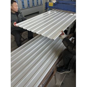 IBR Chromadeck Thermal Insulation Panels PPGL AZ150 Polar White Cold Room Panels