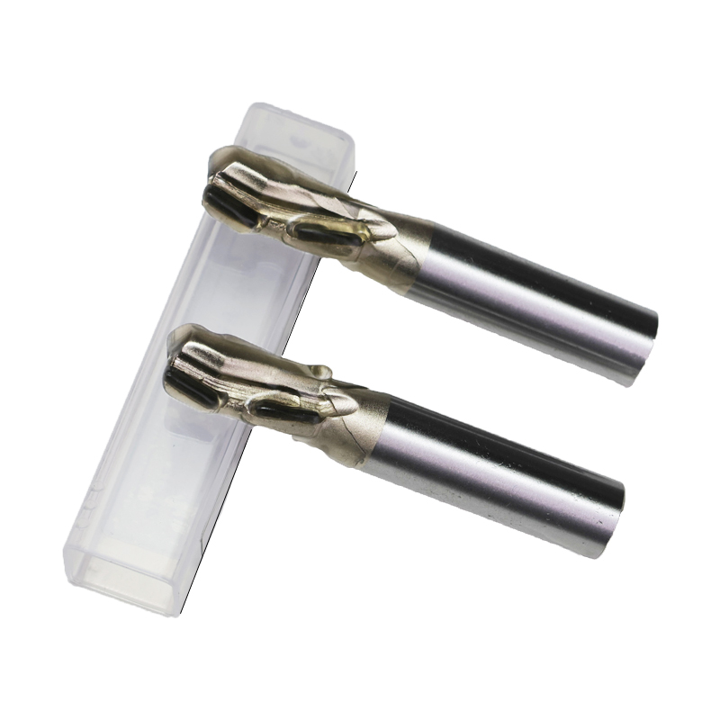 Diamond PCD Spiral Router Bits MDF Laminated Board Cnc Engraving Bits For Wood