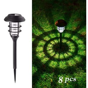China 3.15×15.35 Inches LED Solar Garden Lanterns on sale