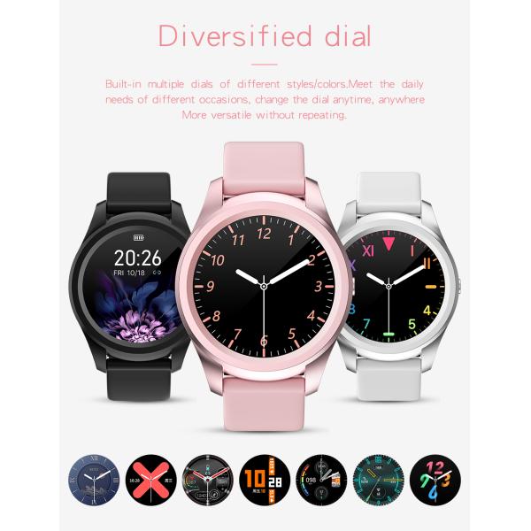 1.28inch Full Touch Smartwatch Heart Rate Blood Pressure Blood Oxygen